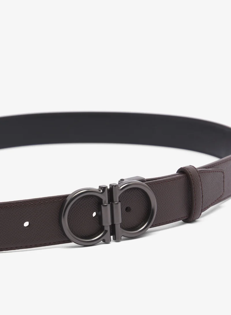 روبرت وود حزام رسمي جلدي أصلي قابل للعكس